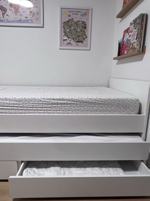 Łóżko IKEA Slakt dla rodzeństwa 90x200 cm dziecięce młodzieżowe Vox