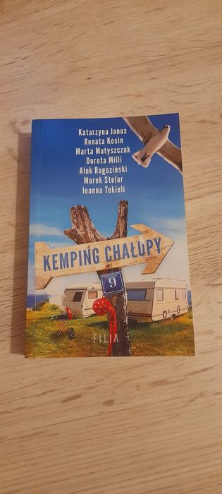 Książka pt ,,Kemping chałupy"