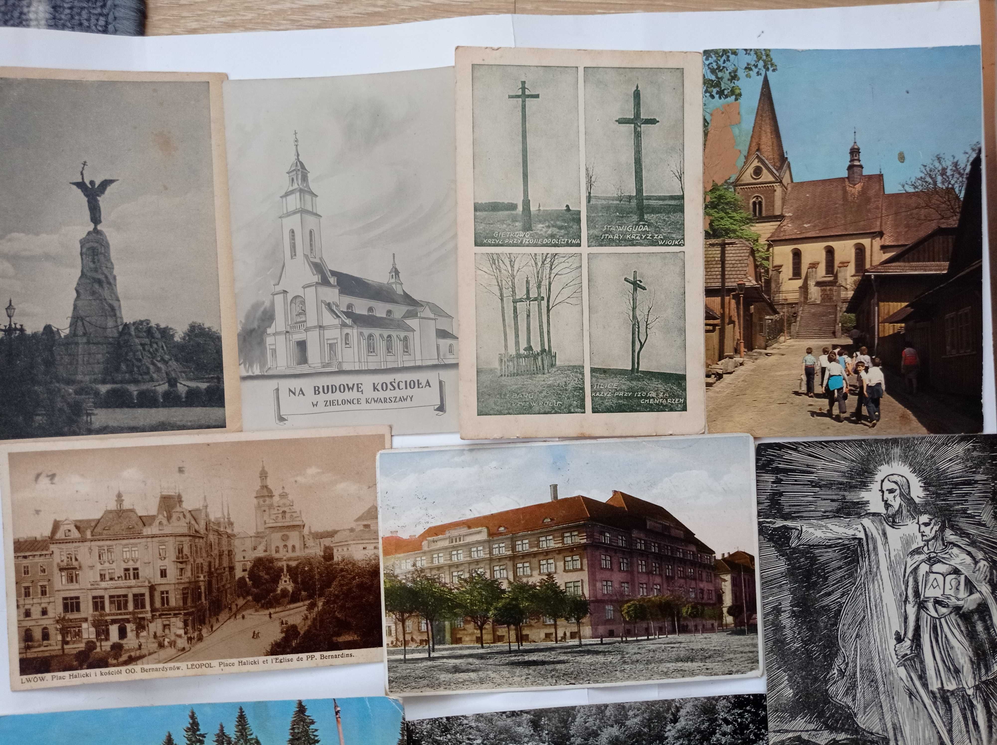 Stare pocztówki - Lwów, Breslau, Kielce, Smoleńsk + inne - 1920-40.