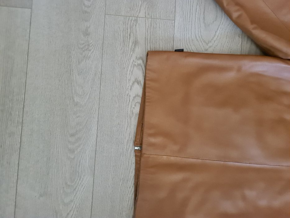 Kurtka Skórzana koloru brązowego