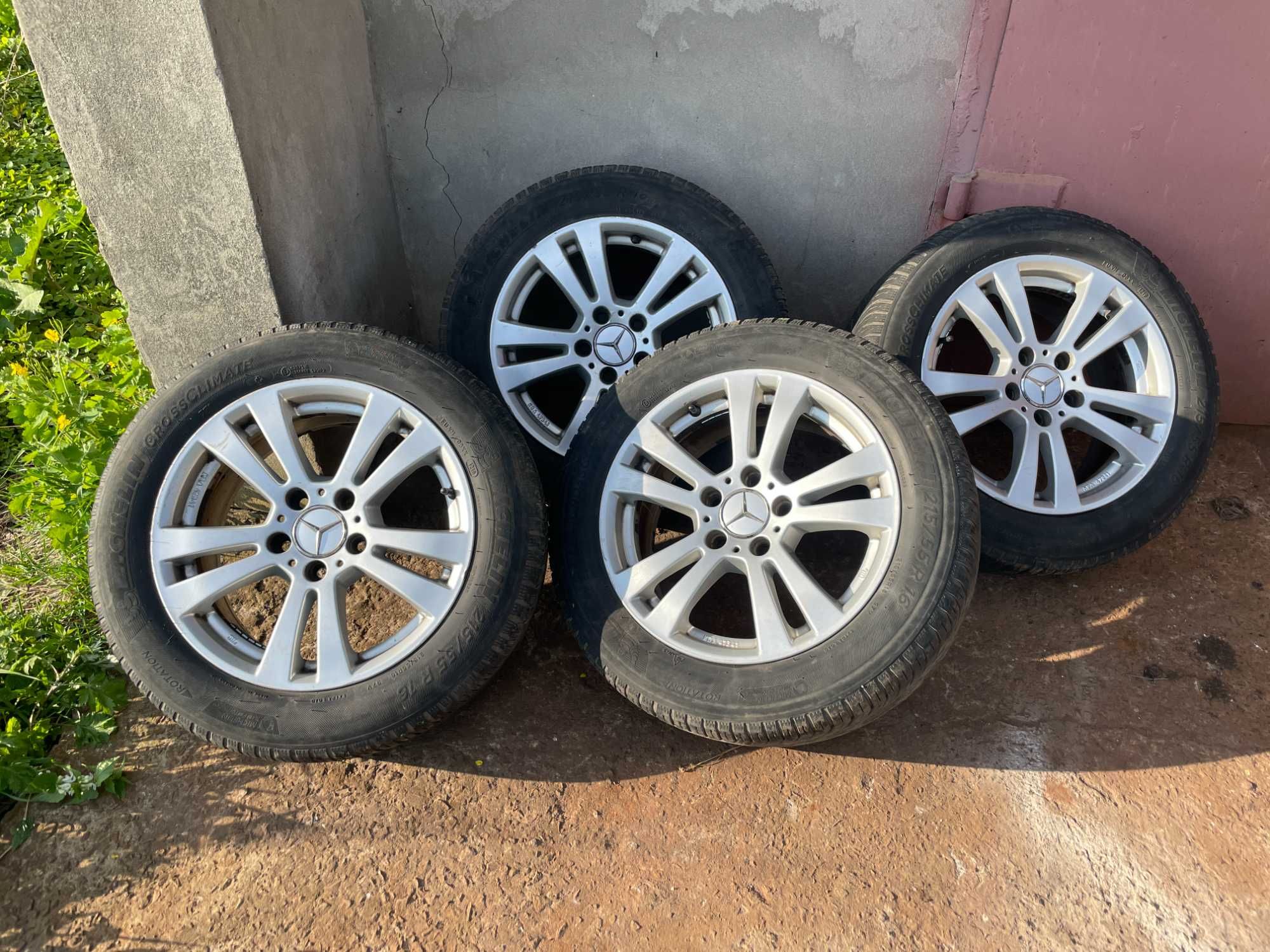 Диски RIAL R16 5x112 Mercedes W212 + Michelin Cross Climate