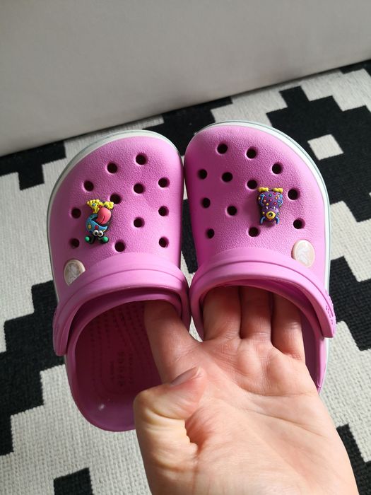 Crocs c10 różowe