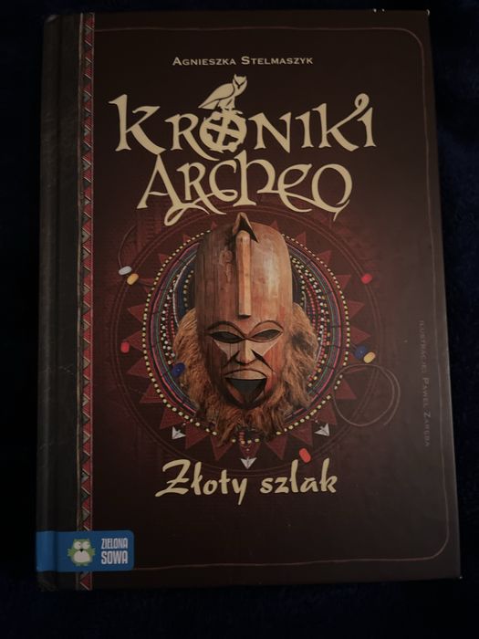 Ksiazka Złoty szlak z serii kroniki archeo