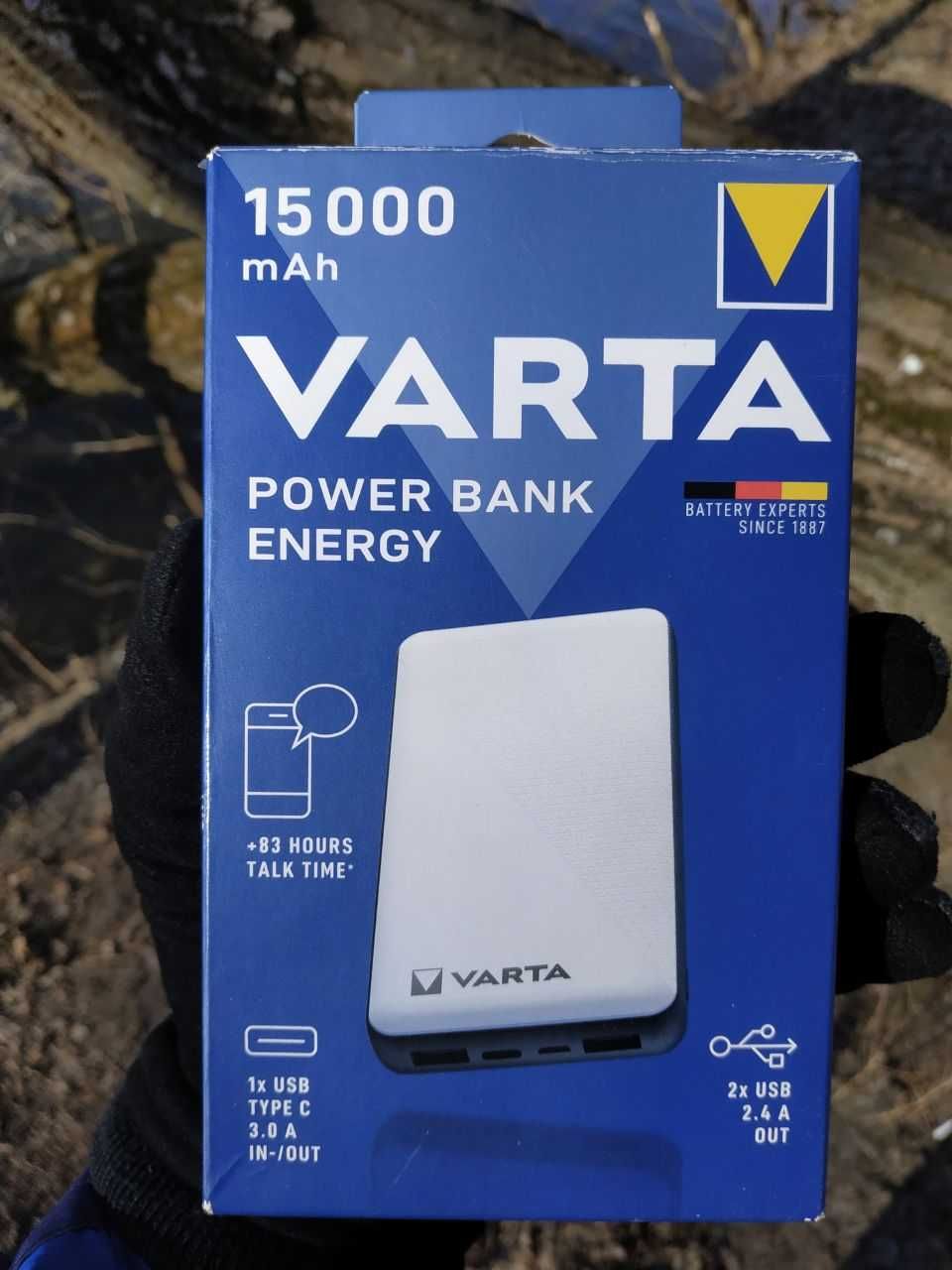 Powerbank VARTA 15000 mAh Original Німеччина 57977