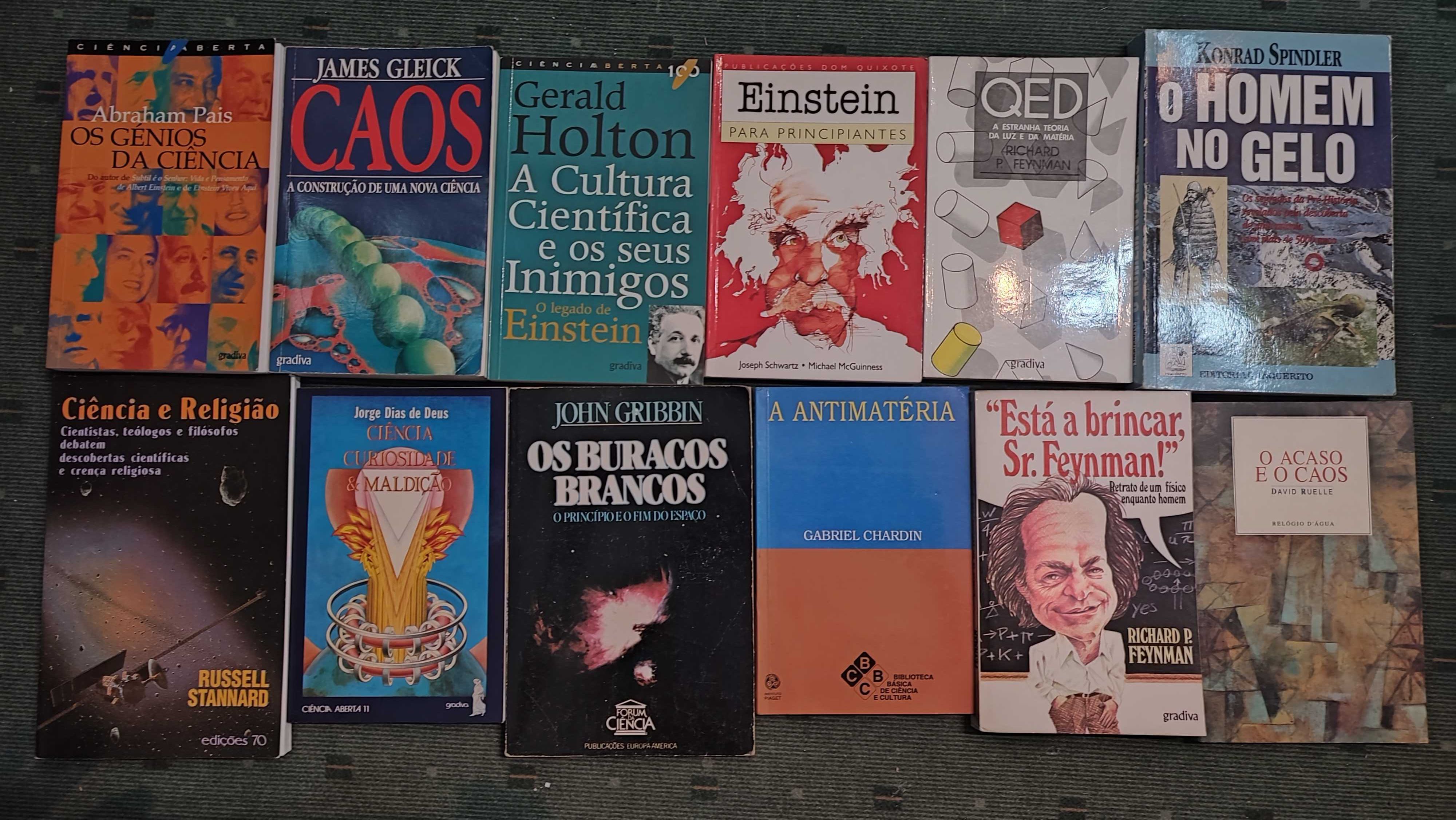 LIvros de Divulgação Cientifica - Cada 3 €