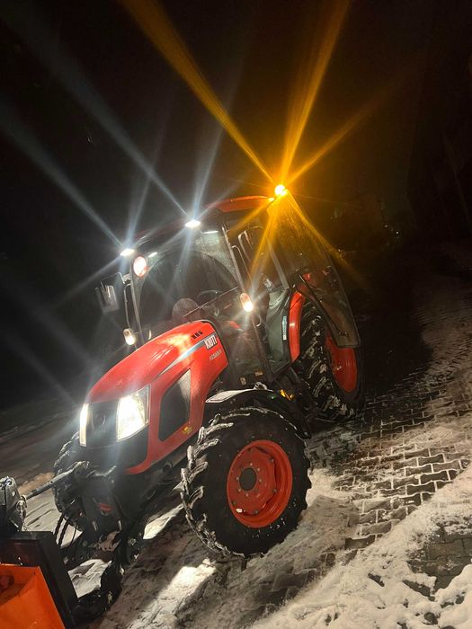 ODŚNIEŻANIE parkingów ulic. Akcja zima.