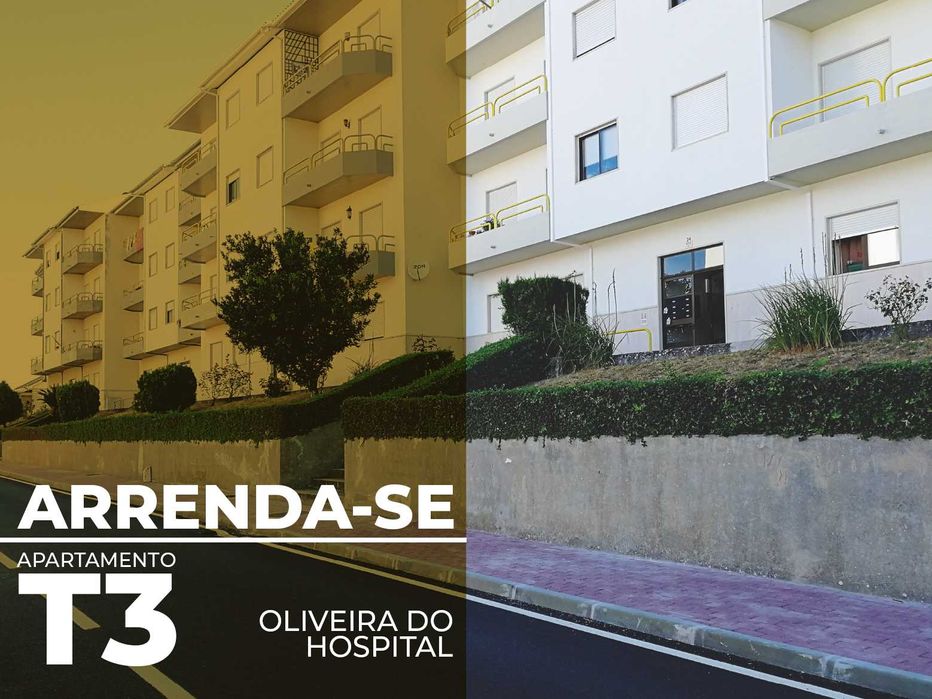 ARRENDA-SE T3 | Centro de Oliveira do Hospital