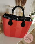 OBAG O BAG spigata jodelka ROSSO. Nowy zestaw by Patt faktura