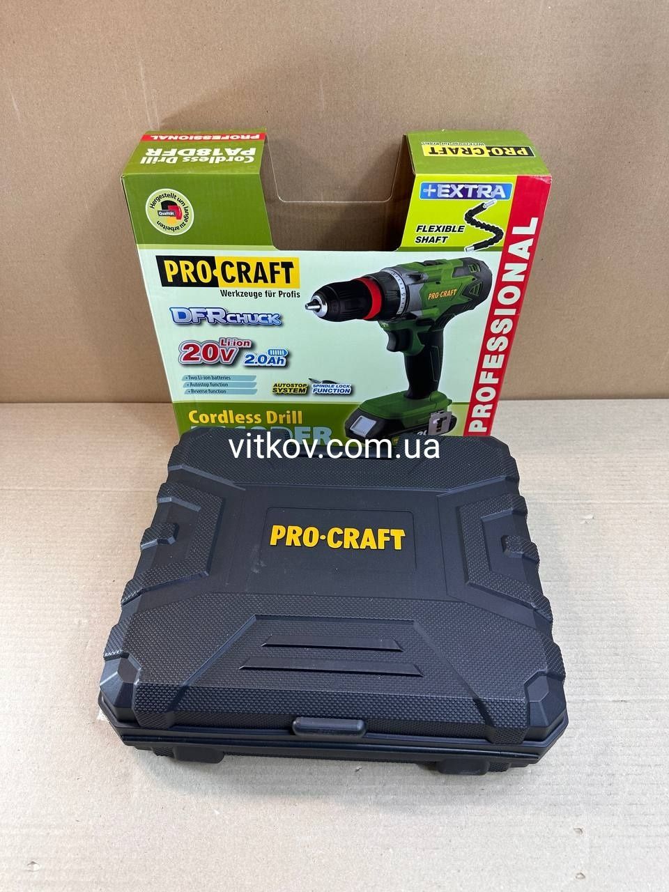 Шуруповерт Procraft Industrial PA18DFR