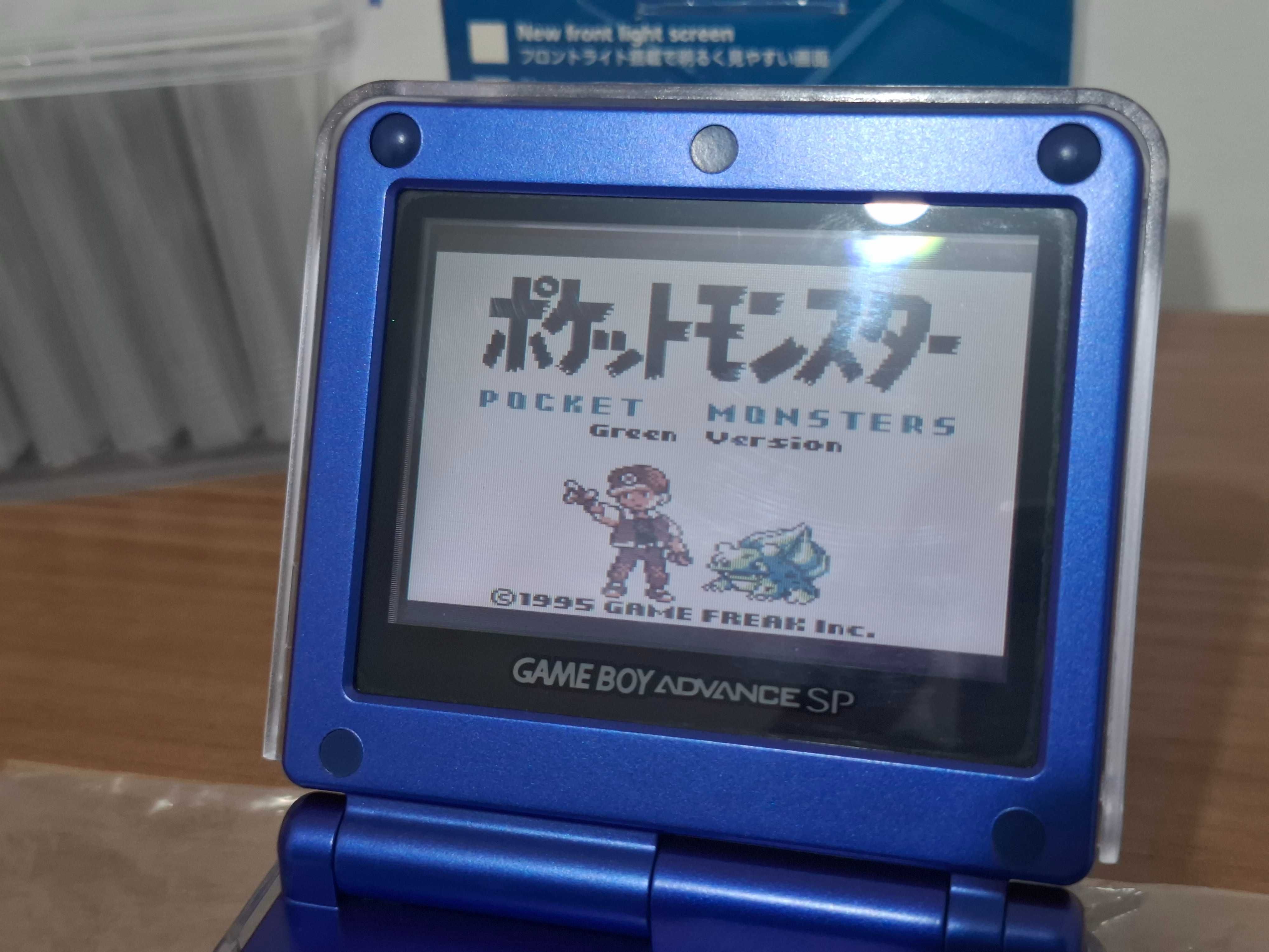 Game Boy Advance SP AGS-001 Azul + Jogos