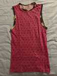 Top D&G rosa com padrão
