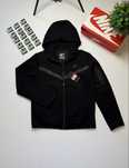Nike Tech Fleece чорний, теч флис чорний, теч фліс, найк теч
