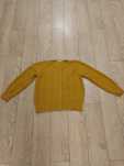 Sweter damski, XL, musztardowy