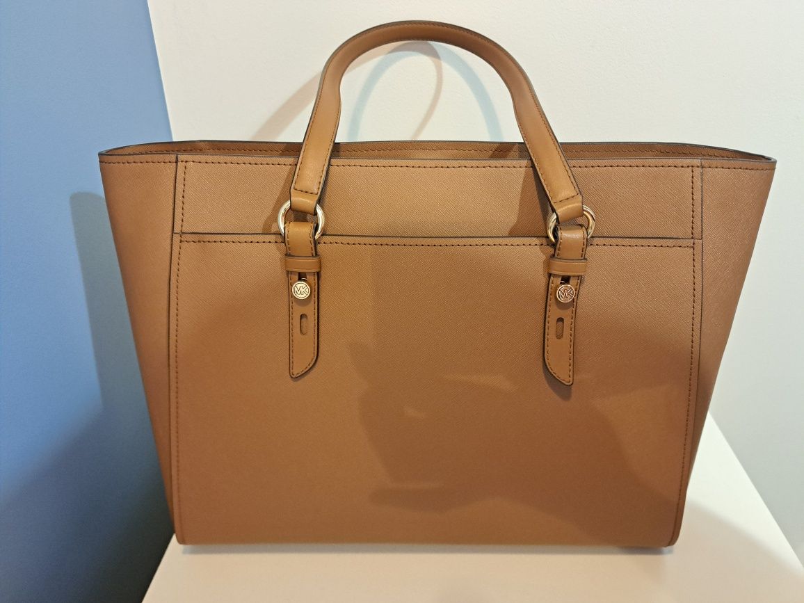 Oryginalna Torebka 	Michael Kors Sullivan Large Saffiano Luggage