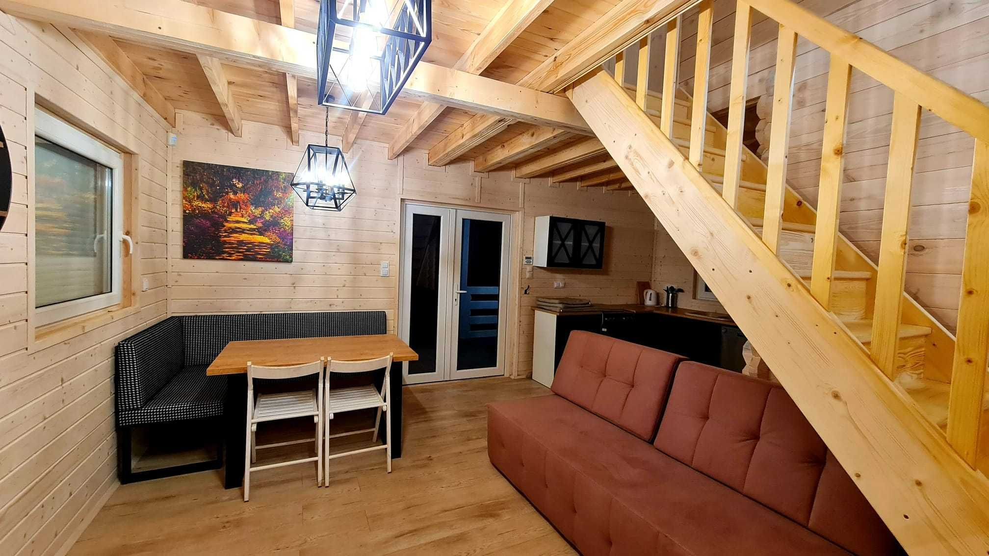 Wakacje Dom z prywatnym jacuzzi, sauna, grzyby, las, jezioro kominek