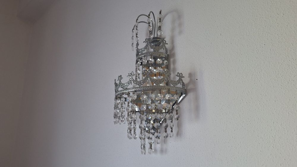 Conjunto de Lustre Suspenso e dois Plafond