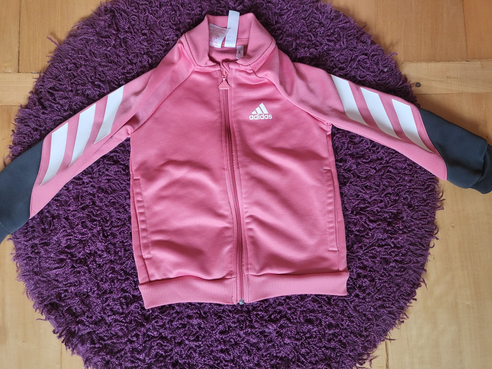 Bluza rozpinana dla dziewczynki Adidas r. 98