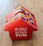 Skarbonka czerwona Lidl