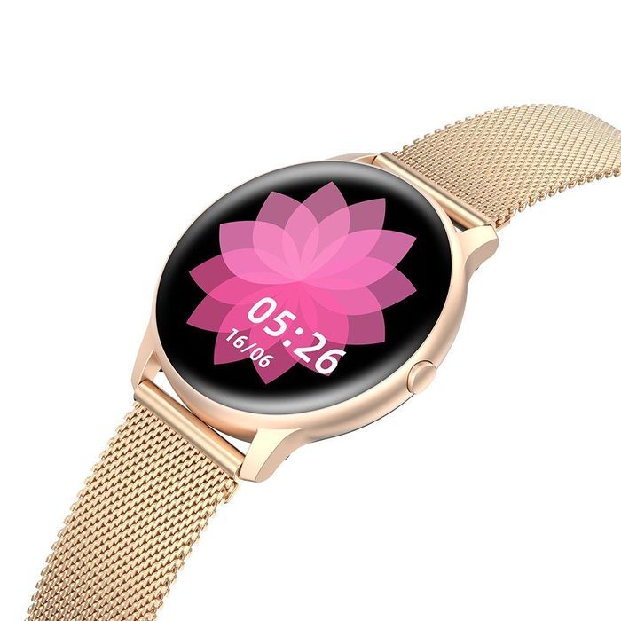 damski smartwatch g.rossi sw015-4 różowe złoto
