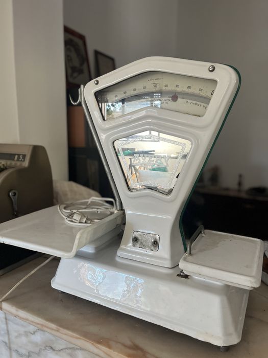 Balança de talho com gancho antiguidade