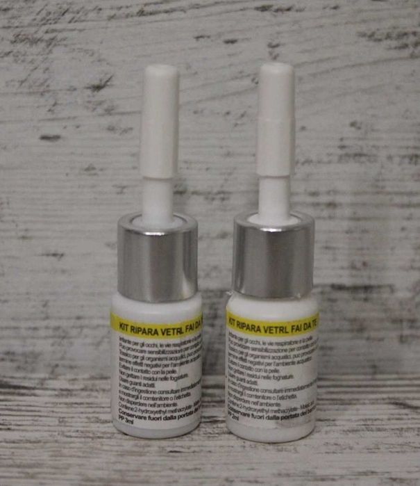 Полимер клей для трещин и сколов стекол,окон,автомобильных стекол.