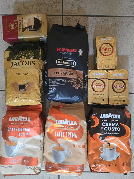 KAWA ziarna, mielona