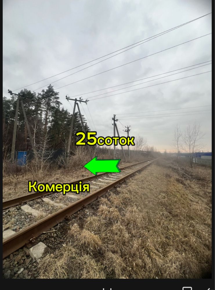 Путрівка Продаж комерцііі 200квм + 25 соток ЖД гілка/склади Епіцентру