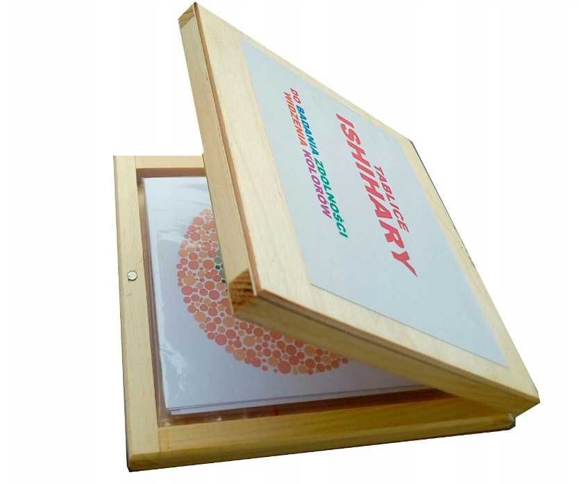 Tablice ISHIHARY 18 tablic