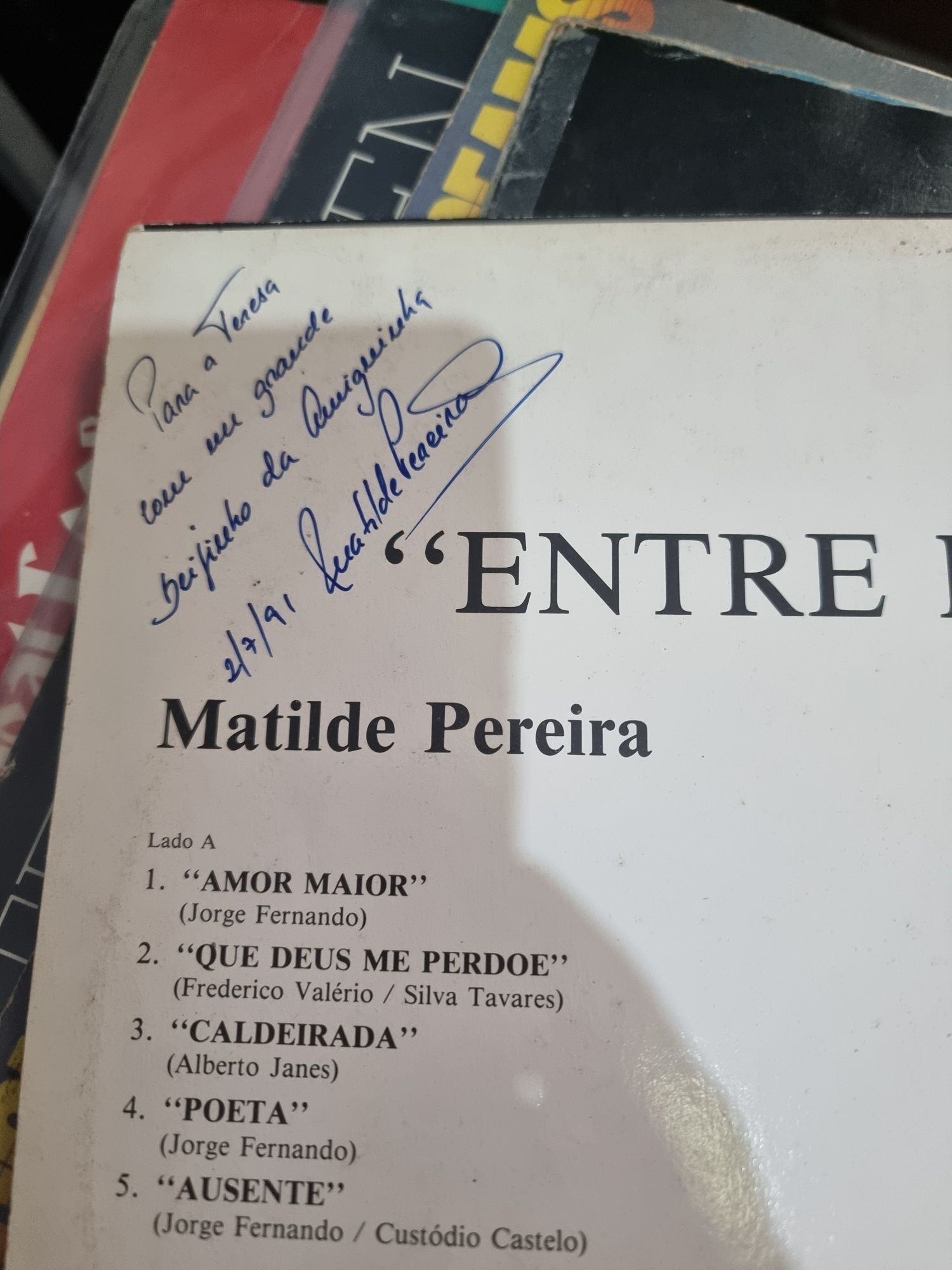 Vendo disco Matilde Pereira com autógrafos