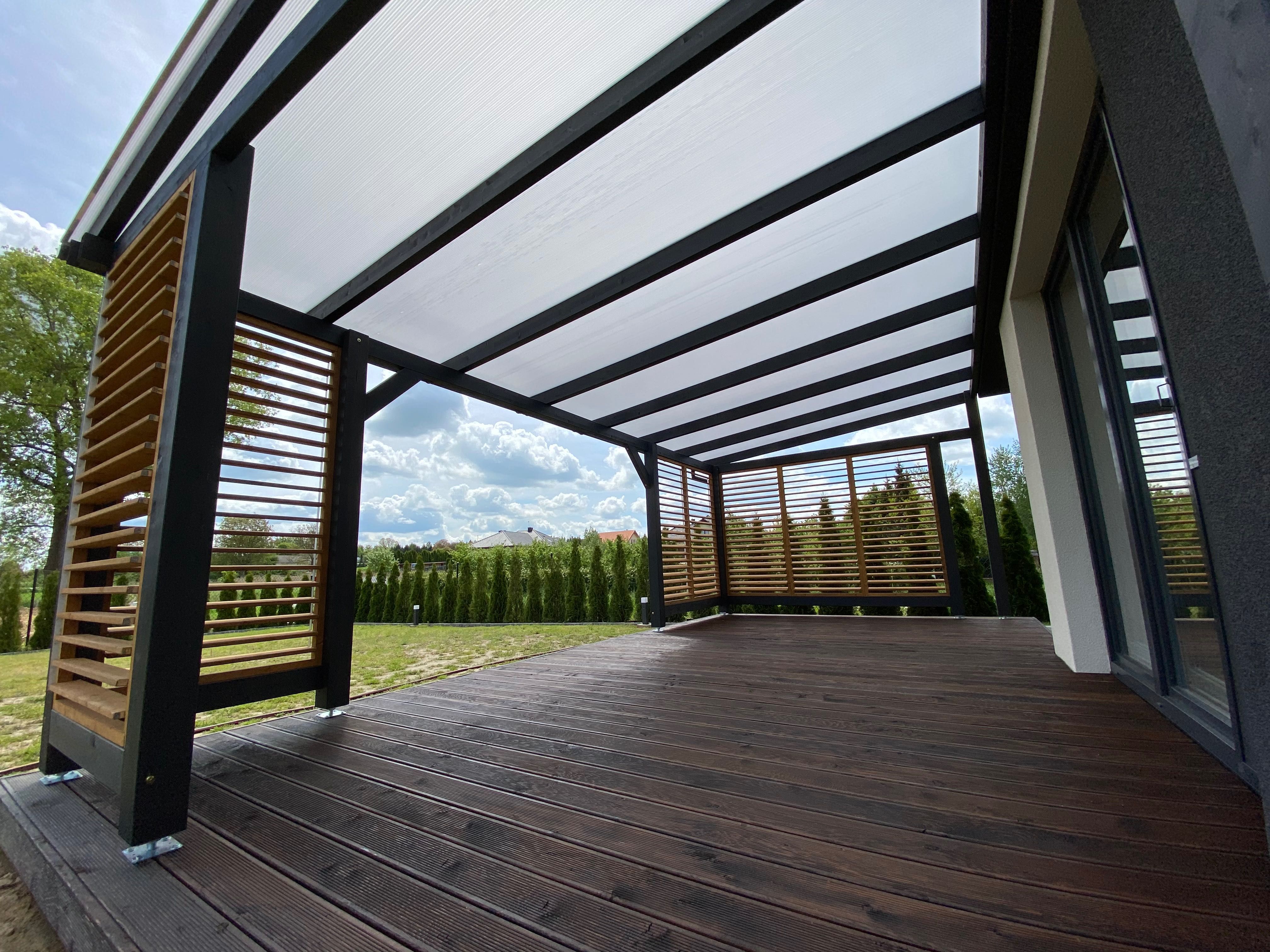 Zadaszenie tarasu wiata pergola altana weranda poliwęglan carport