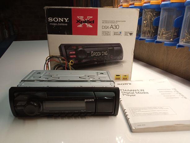 Radio samochodowe SONY DSX-A30 AUX USB pilot