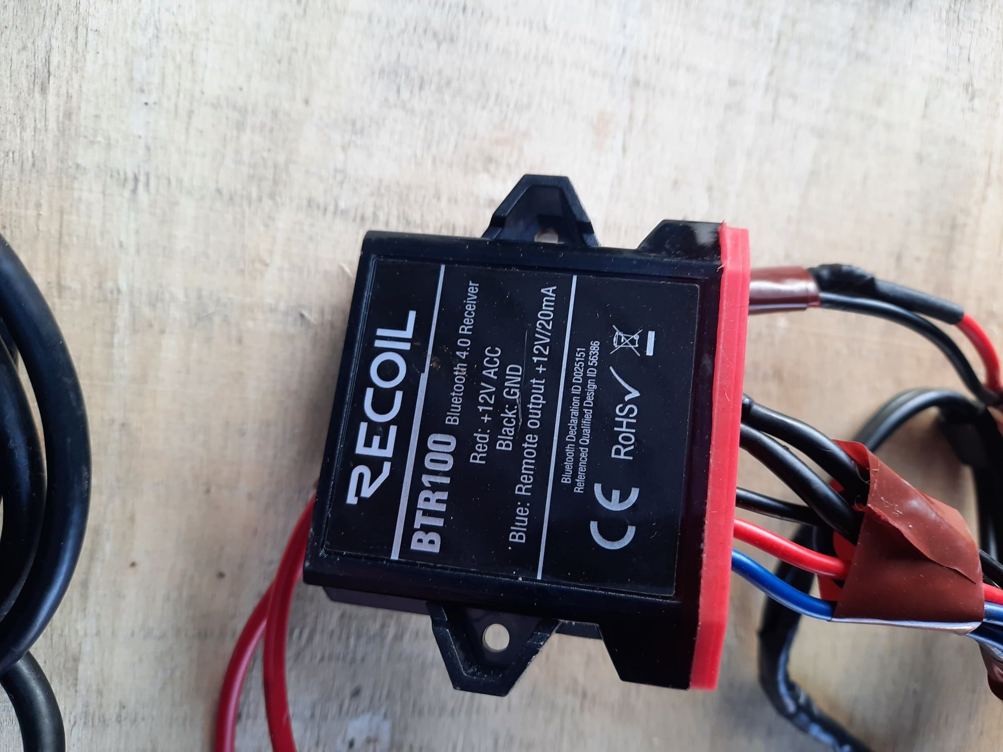 Adapter Bluetooth  Edge Rta 4.0 Recelver Recoil BTR 100 CCC CIC BMW