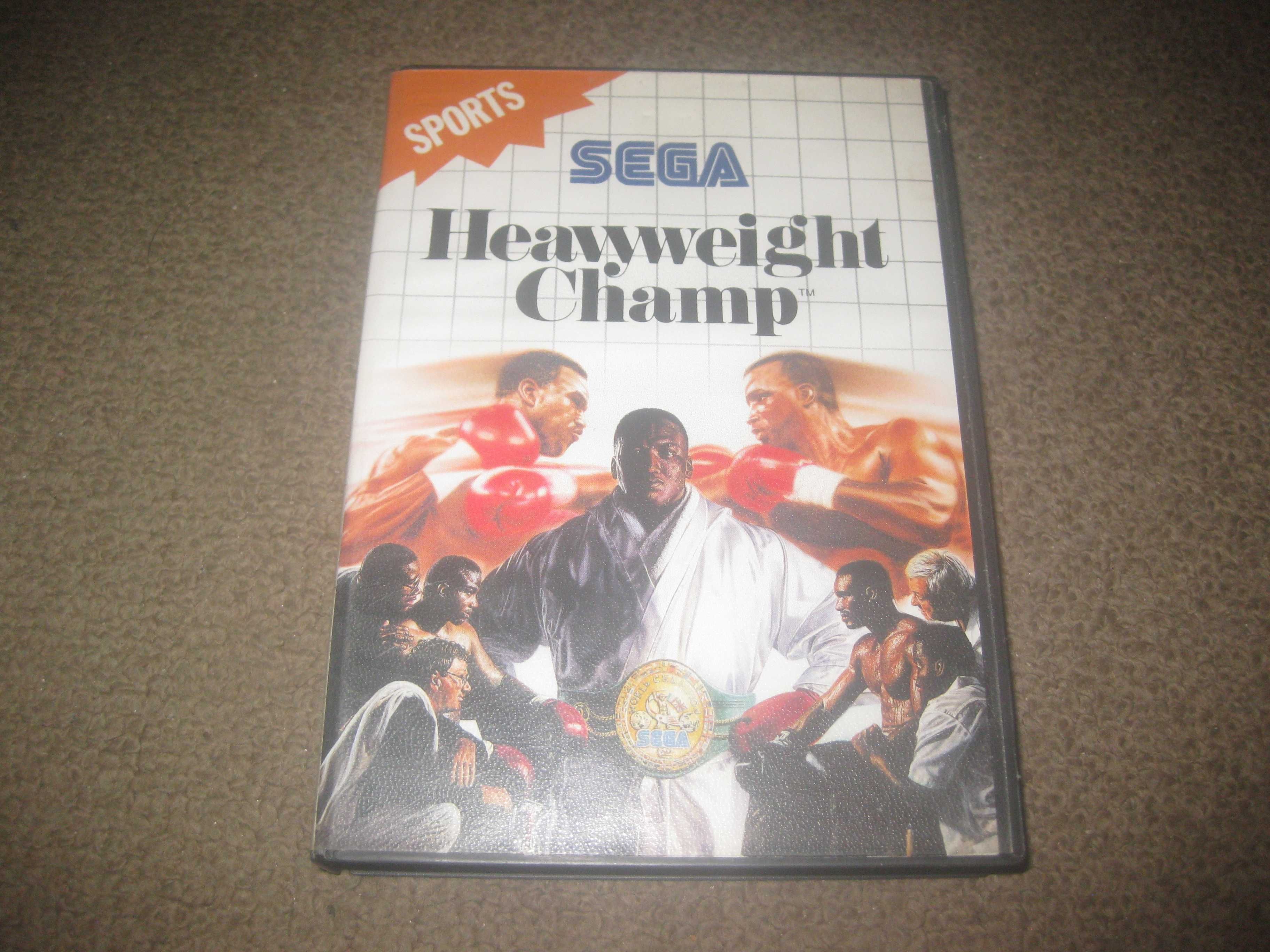 Jogo "Heavyweight Champ" para Sega Master System