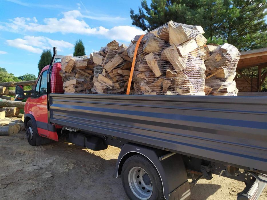 Drewno kominkowe buk opałowe brzoza