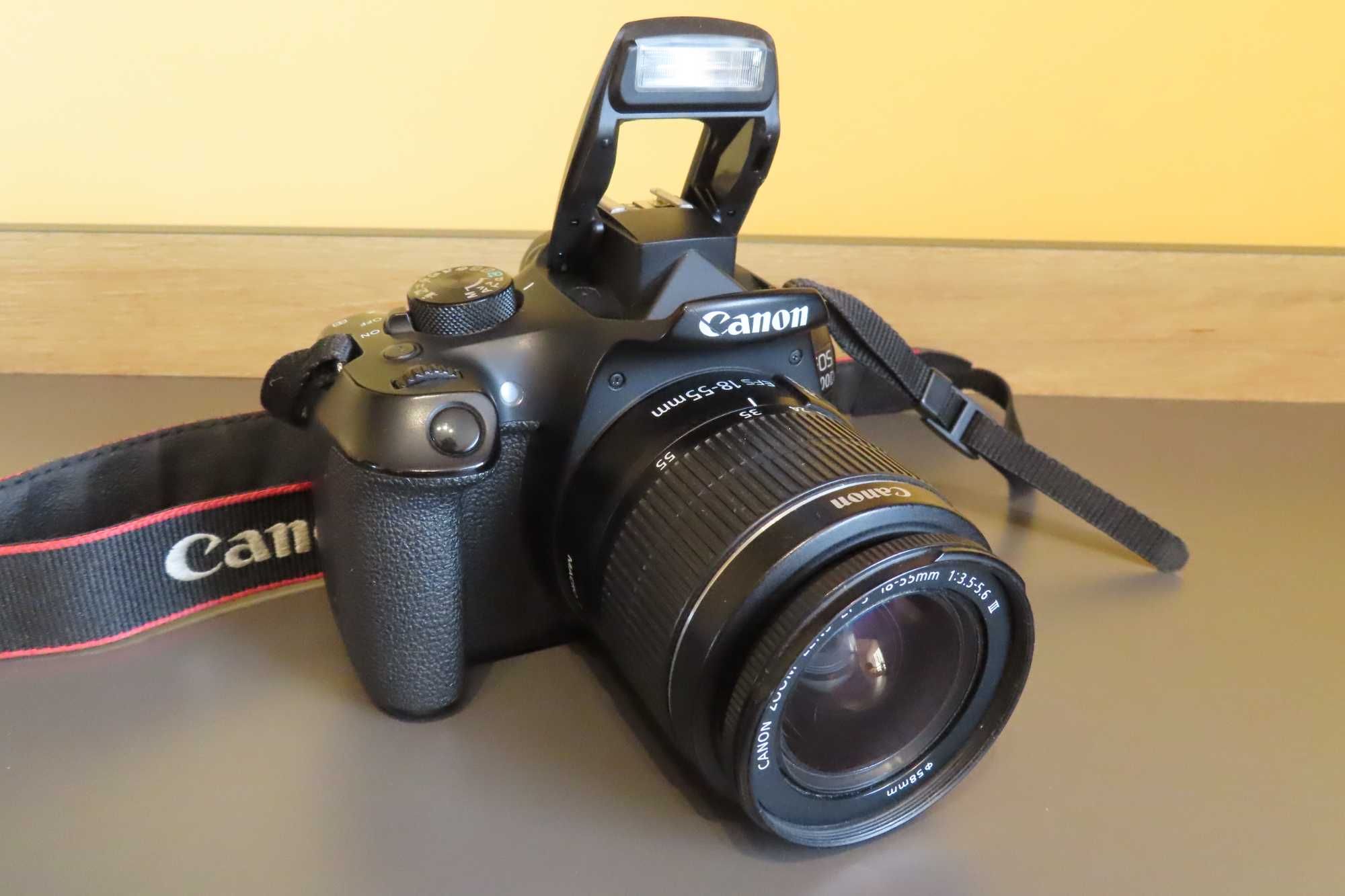 Aparat Canon eos 1300D z zestawem + wężyk spustowy RS60-E3