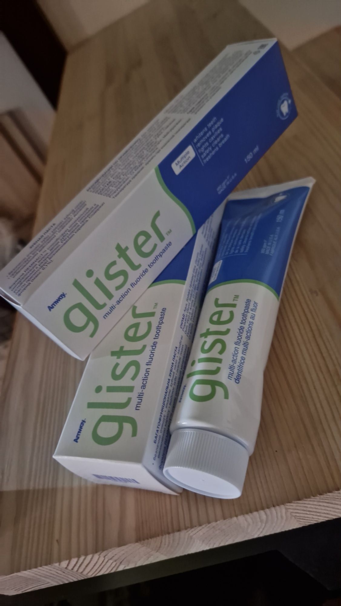 Зубна паста glister. 150мл
