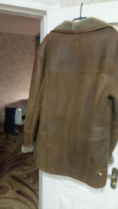 Дублянки чоловіча натуральна з натуральним хутром.