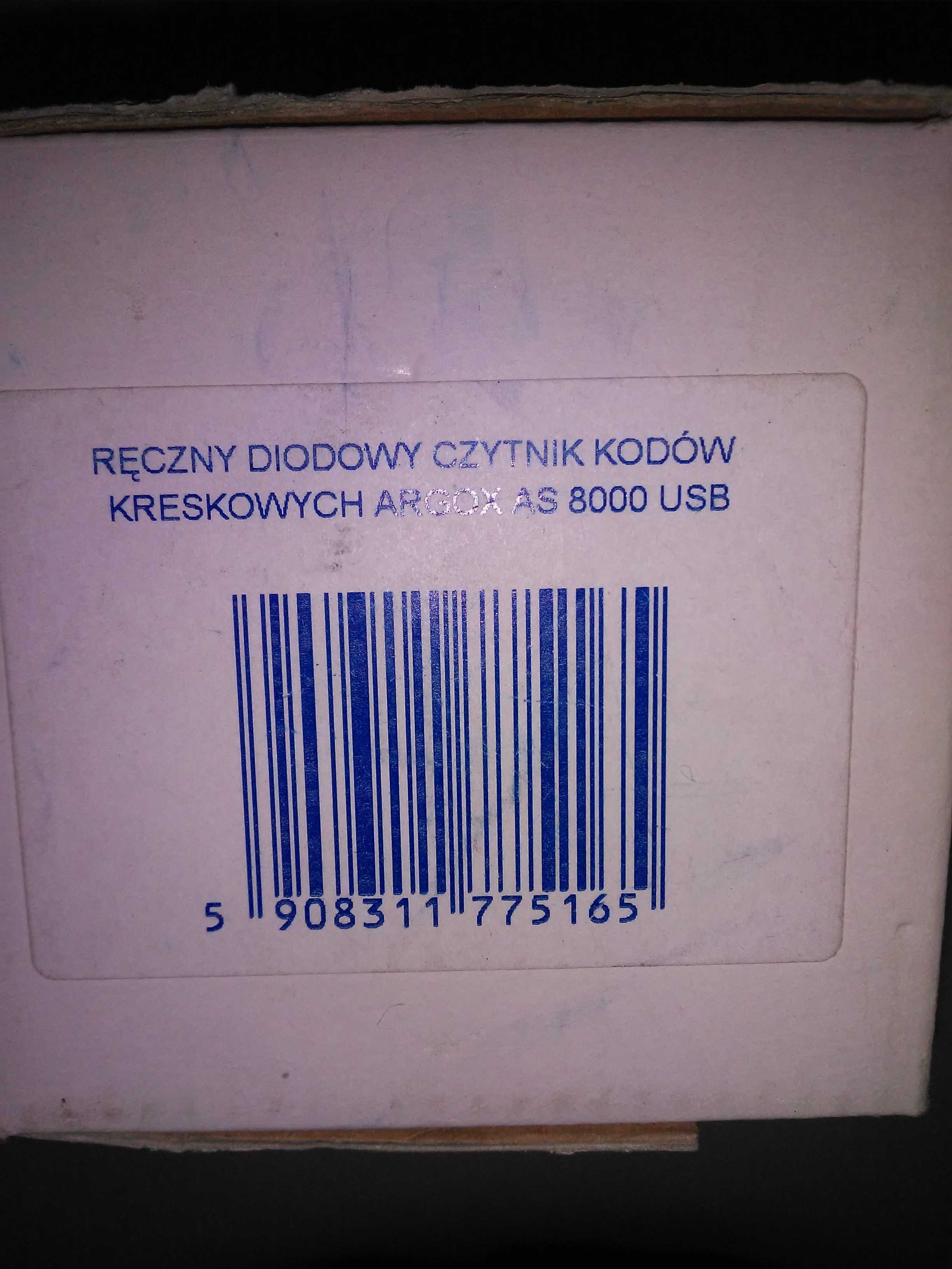 Ręczny czytnik kodów kreskowych Argox AS-8000 USB