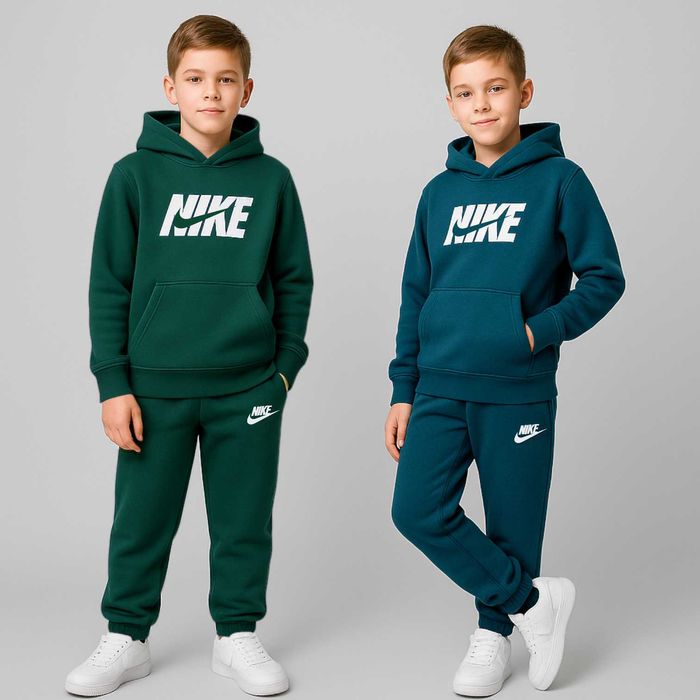 Теплий спортивний костюм на хлопчика Найк 146-164 см Туреччина