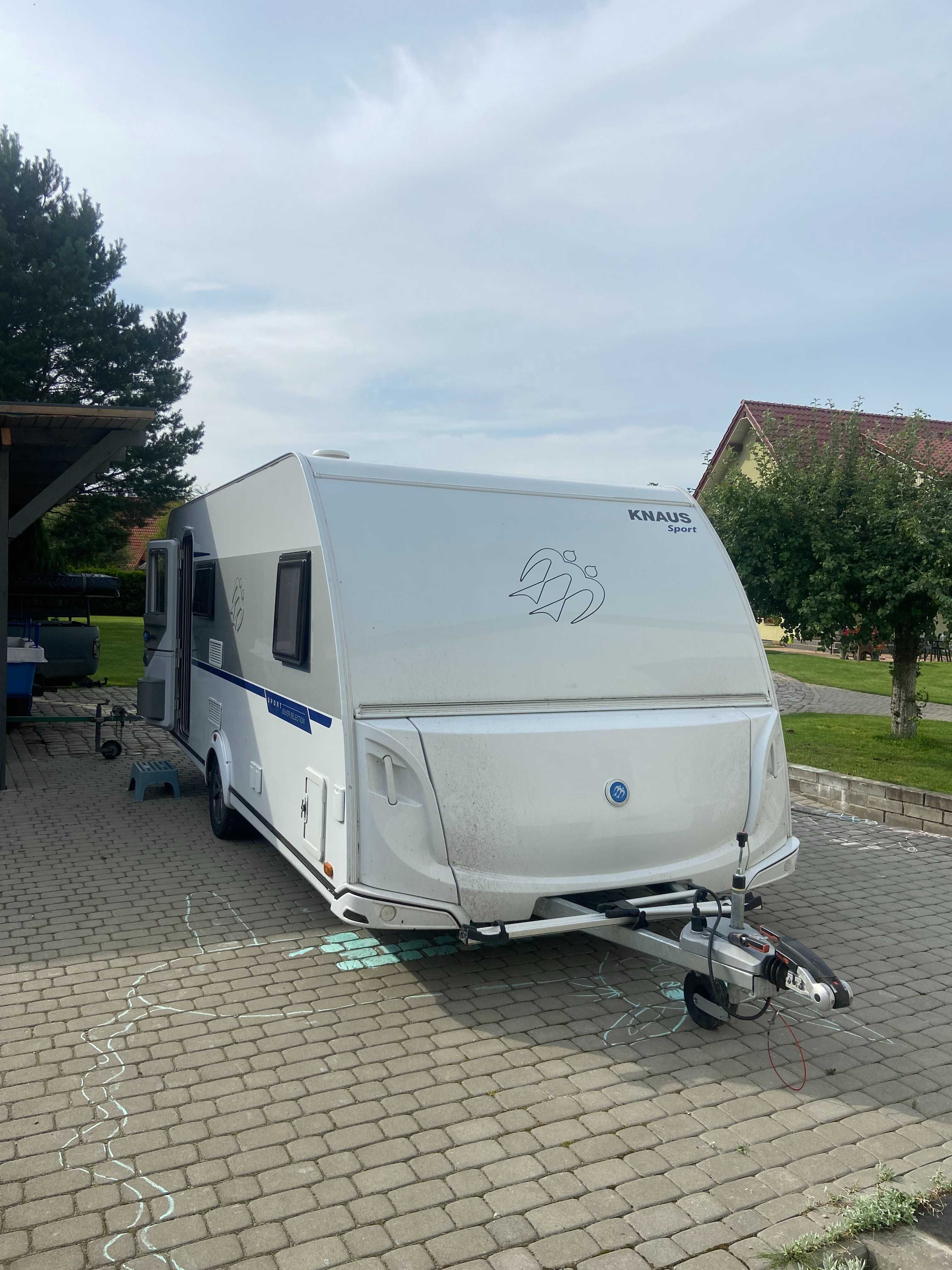 Przyczepa kempingowa KNAUS SPORT Silver Selection  550 FSK WYNAJEM