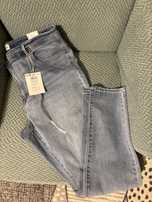 Jeansy spodnie damskie ONLY Carmakoma plus size w48 l32 denim skinny