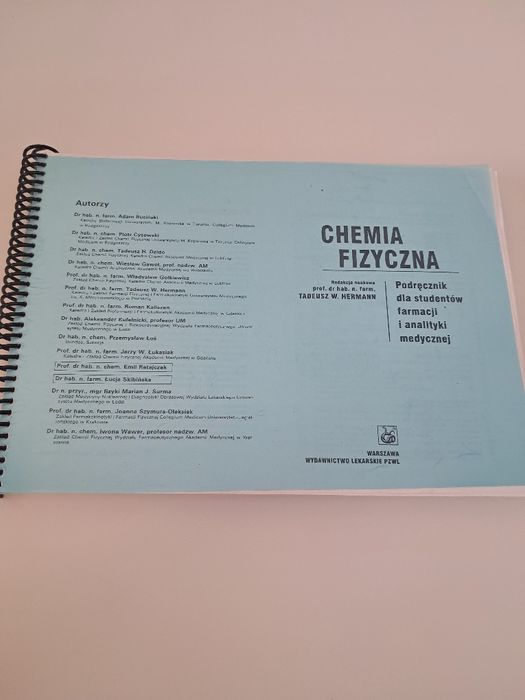 Chemia fizyczna Tadeusz W. Hermann