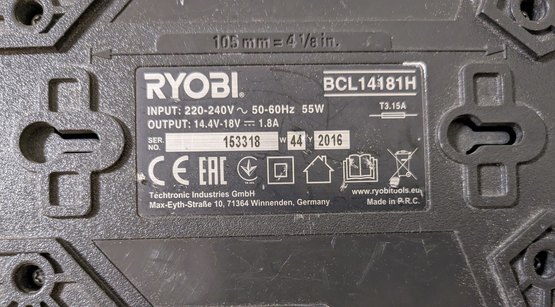 Ładowarka akumulatorów Ryobi 18V One+ BCL14181H