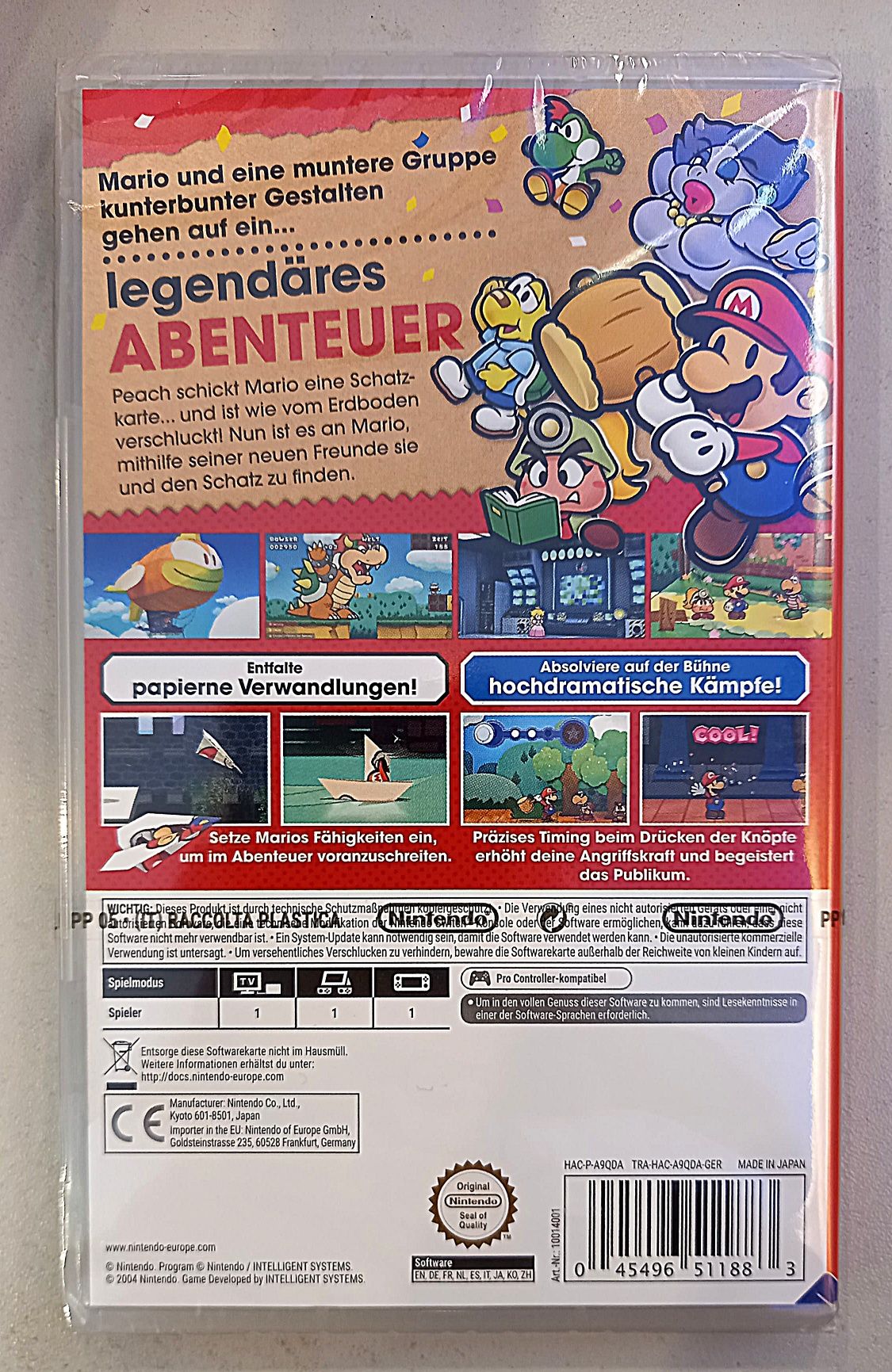Paper Mario The Thousend Year na Nintendo Switch /Nowa w folii! Sklep