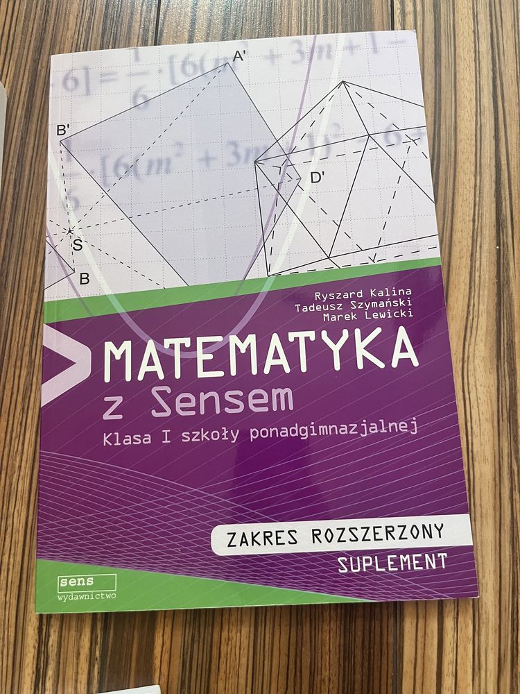 matematyka z sensem klasa 1 zbiór zadań podręcznik+ suplement