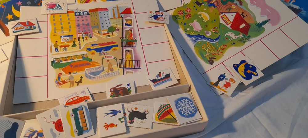 Loto "Procura e Encontrarás" jogo educativo anos 70