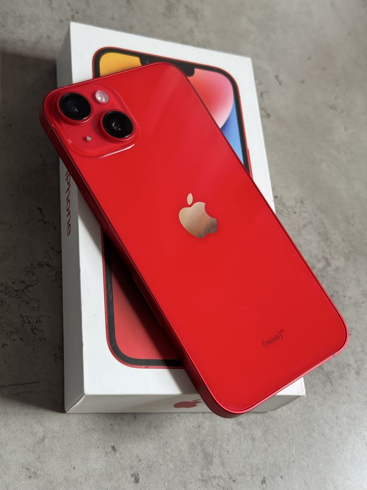 Iphone 14 product red 128gb полный комплект идеал