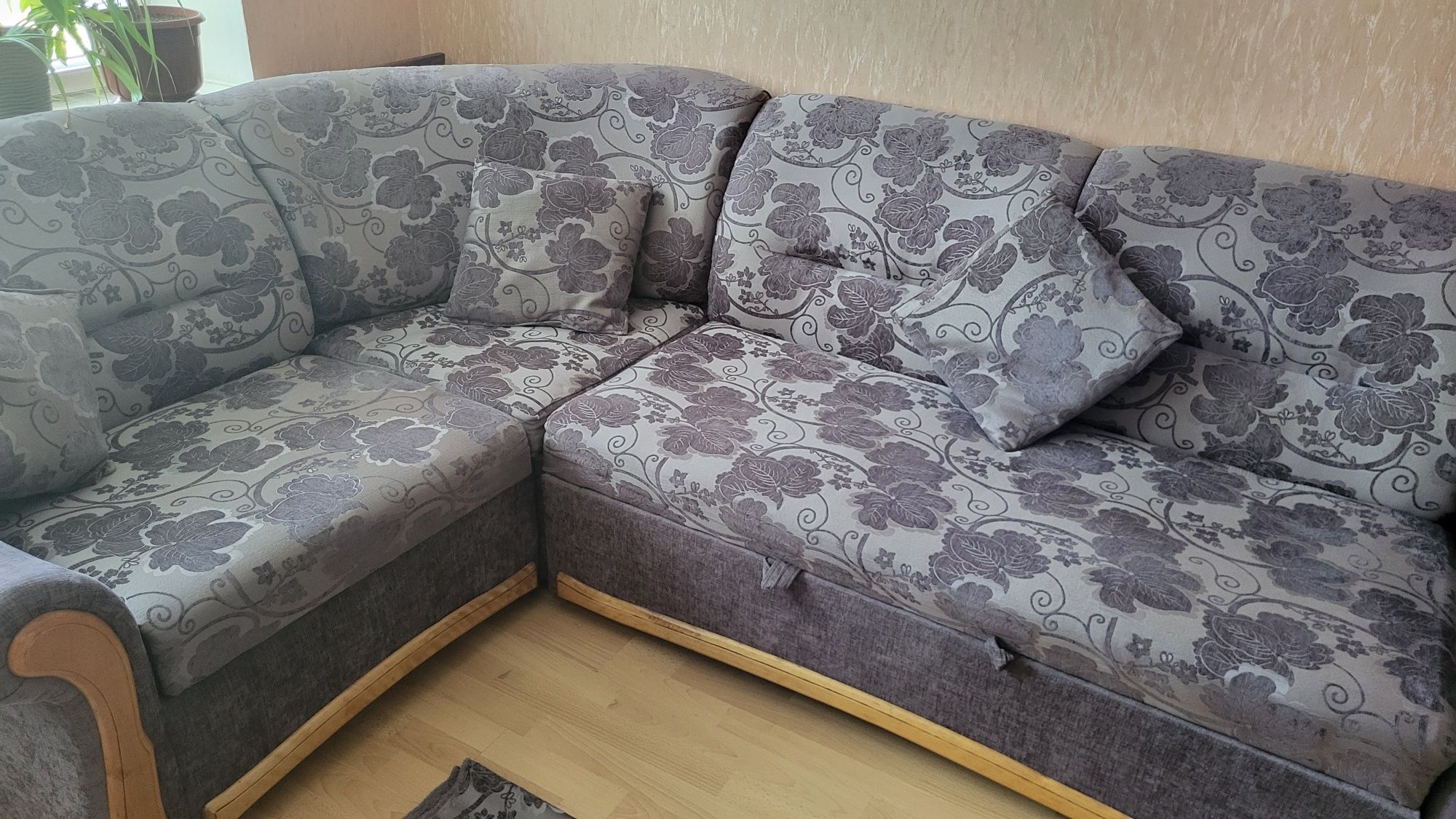Меблева тканина з візерунком Шенніл  Тканина з принтом для меблі