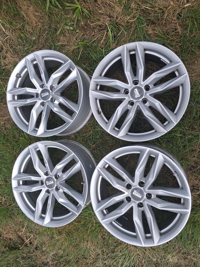 Sprzedam Alufelgi r18 5x112 a4b7,b8,Seata,Skoda