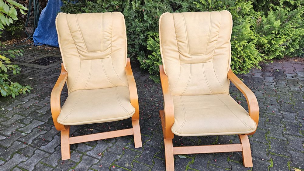 dwa uzywane fotel lub dwa